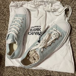 Light blue converse
